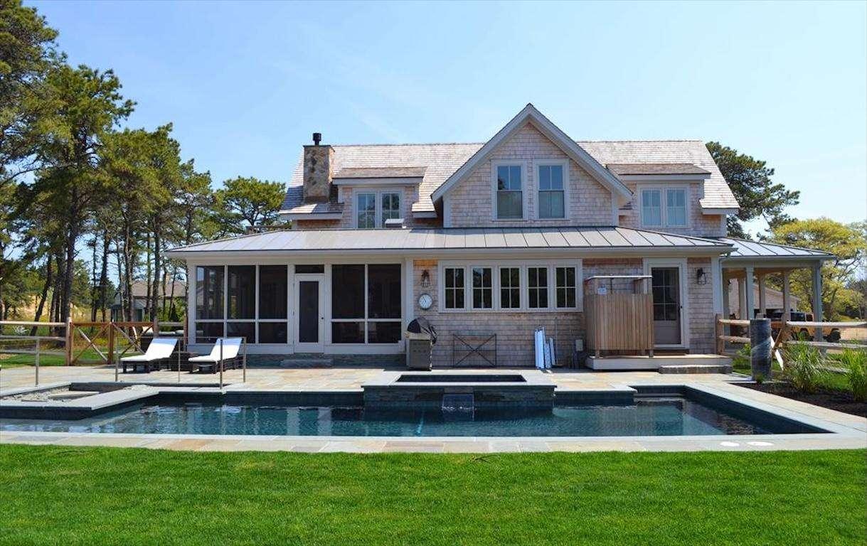 Luxury Katama Estate with Pool, Swim-Up Bar & Screened Porch Retreat Preview 0